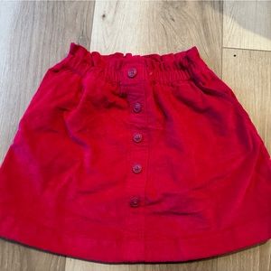 Crewcuts 6-7 skirt corduroy